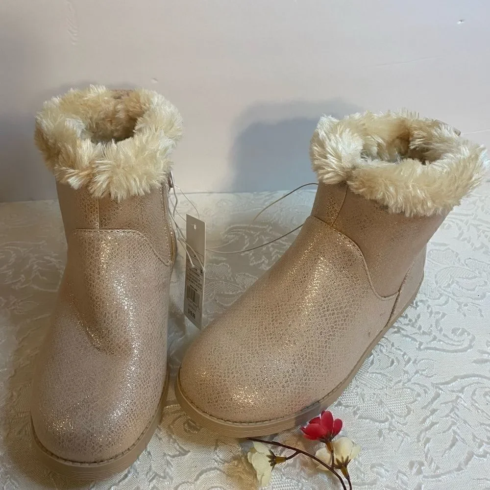 🌸Cat and Jack Girls Faux Suede Style Boot Sizes:Various